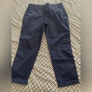 Navy girlfriend chino Pants